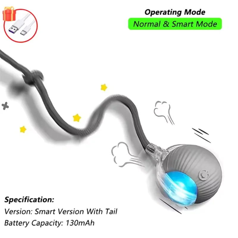 PouncePlay™ Interactive Electric Cat Toy