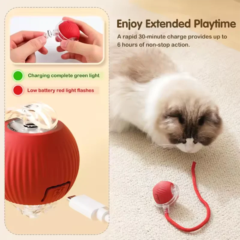PouncePlay™ Interactive Electric Cat Toy